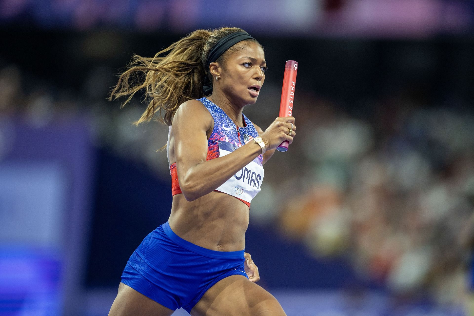 Gabby Thomas at The Olympic Games-Paris 2024 - Source: Getty
